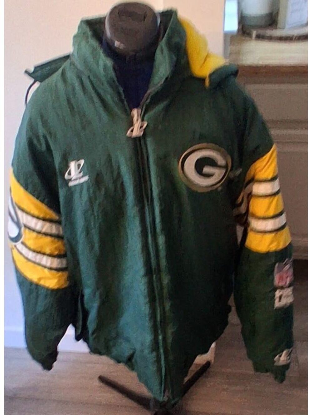 Vintage Green Bay Packers Pro Line Authentic Jacket XL
